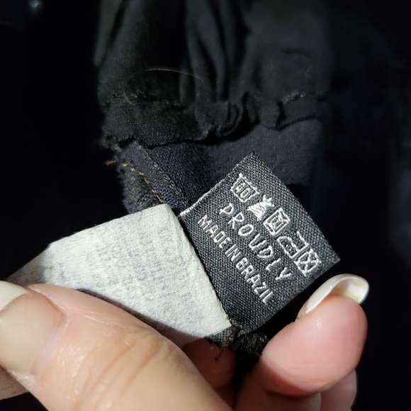 RARE Y2K BRAZILROXX WOMANS UNIQUE DENIM JACKET SZ S - Picture 6 of 9